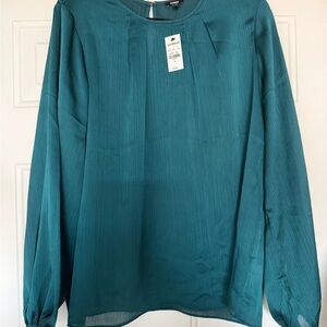 Express Teal Blouse for Women